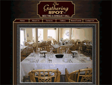 Tablet Screenshot of gathering-spot.com